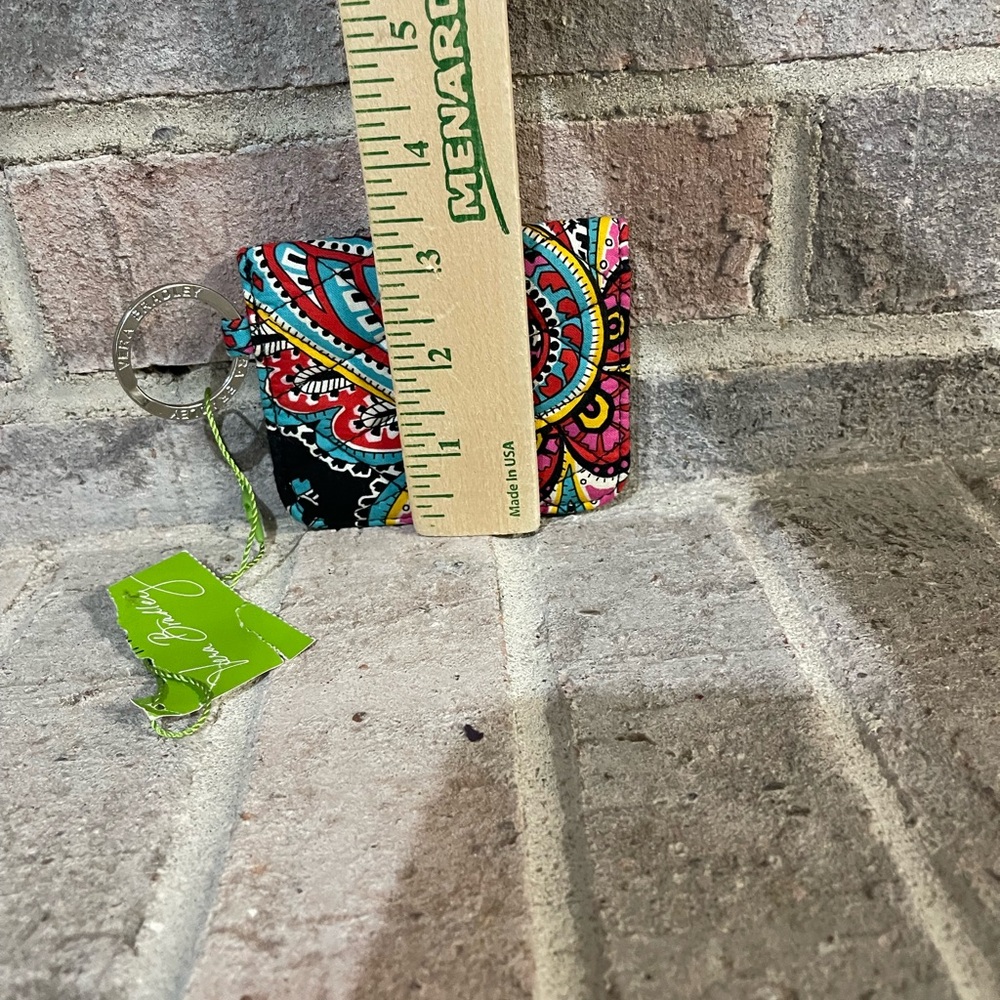 Vera Bradley Multicolor Paisley Keychain Wallet - Picture 4 of 5